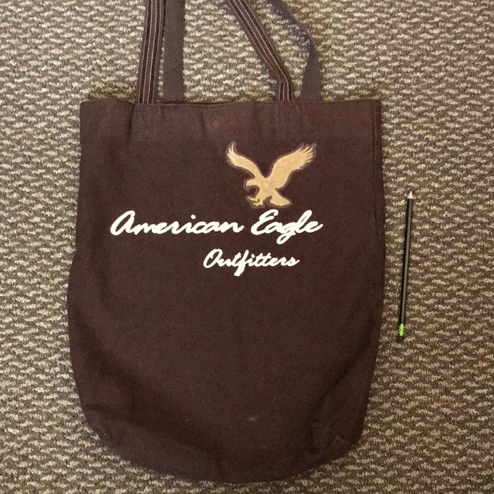 American Eagle Tote, Purse, Bag - BROWN